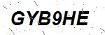 CAPTCHA verification image containing distorted text characters