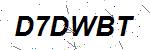 CAPTCHA verification image containing distorted text characters