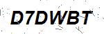 CAPTCHA verification image containing distorted text characters