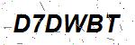 CAPTCHA verification image containing distorted text characters