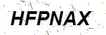 CAPTCHA verification image containing distorted text characters