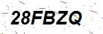 CAPTCHA verification image containing distorted text characters