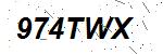CAPTCHA verification image containing distorted text characters