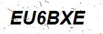 CAPTCHA verification image containing distorted text characters