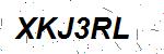 CAPTCHA verification image containing distorted text characters