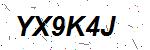 CAPTCHA verification image containing distorted text characters