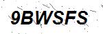 CAPTCHA verification image containing distorted text characters