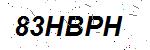 CAPTCHA verification image containing distorted text characters