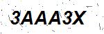 CAPTCHA verification image containing distorted text characters