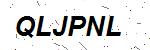 CAPTCHA verification image containing distorted text characters