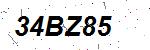 CAPTCHA verification image containing distorted text characters