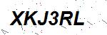 CAPTCHA verification image containing distorted text characters