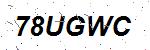 CAPTCHA verification image containing distorted text characters