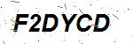 CAPTCHA verification image containing distorted text characters