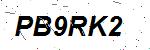 CAPTCHA verification image containing distorted text characters