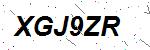 CAPTCHA verification image containing distorted text characters