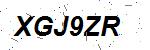 CAPTCHA verification image containing distorted text characters