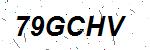 CAPTCHA verification image containing distorted text characters