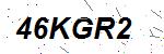 CAPTCHA verification image containing distorted text characters