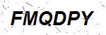 CAPTCHA verification image containing distorted text characters