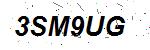 CAPTCHA verification image containing distorted text characters