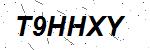 CAPTCHA verification image containing distorted text characters