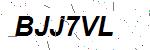 CAPTCHA verification image containing distorted text characters