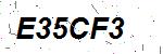 CAPTCHA verification image containing distorted text characters