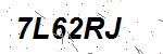 CAPTCHA verification image containing distorted text characters