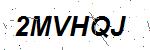 CAPTCHA verification image containing distorted text characters