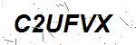 CAPTCHA verification image containing distorted text characters