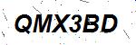 CAPTCHA verification image containing distorted text characters