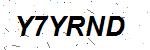 CAPTCHA verification image containing distorted text characters