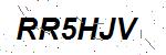 CAPTCHA verification image containing distorted text characters