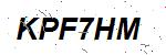 CAPTCHA verification image containing distorted text characters