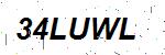 CAPTCHA verification image containing distorted text characters