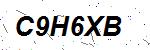 CAPTCHA verification image containing distorted text characters