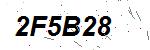 CAPTCHA verification image containing distorted text characters