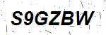 CAPTCHA verification image containing distorted text characters