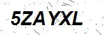 CAPTCHA verification image containing distorted text characters