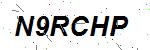 CAPTCHA verification image containing distorted text characters