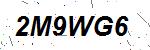 CAPTCHA verification image containing distorted text characters