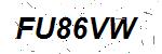 CAPTCHA verification image containing distorted text characters