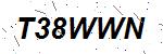 CAPTCHA verification image containing distorted text characters
