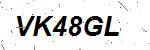 CAPTCHA verification image containing distorted text characters