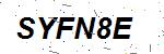 CAPTCHA verification image containing distorted text characters
