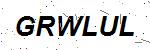CAPTCHA verification image containing distorted text characters