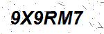 CAPTCHA verification image containing distorted text characters