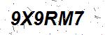 CAPTCHA verification image containing distorted text characters
