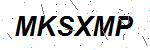 CAPTCHA verification image containing distorted text characters